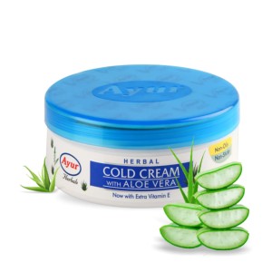 Cold Cream met aloë vera en kruiden, Ayur Herbals, 25 ml